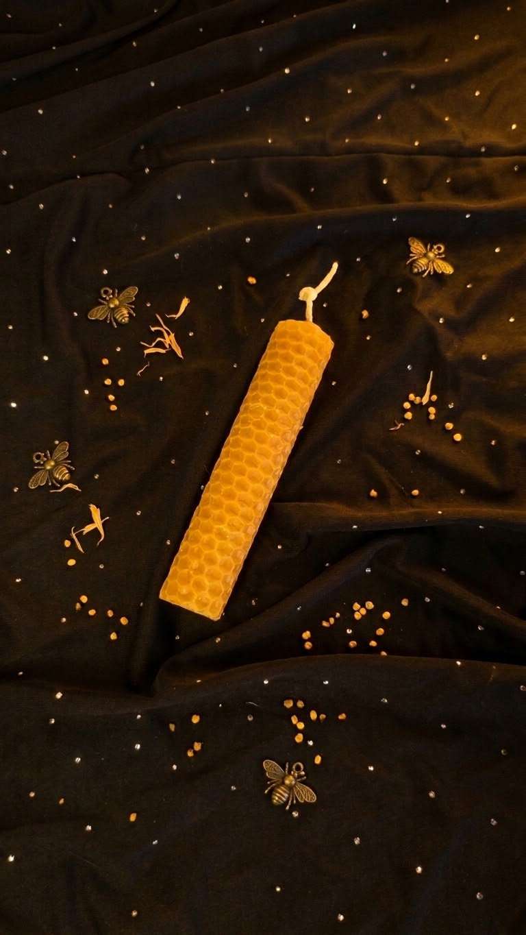 Vela cera de abeja