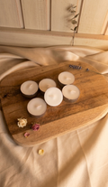 Muestra aroma vela